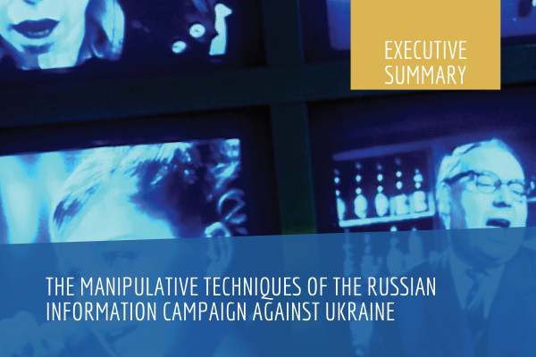 The manipulative techniques of the Russian information campaign against Ukraine