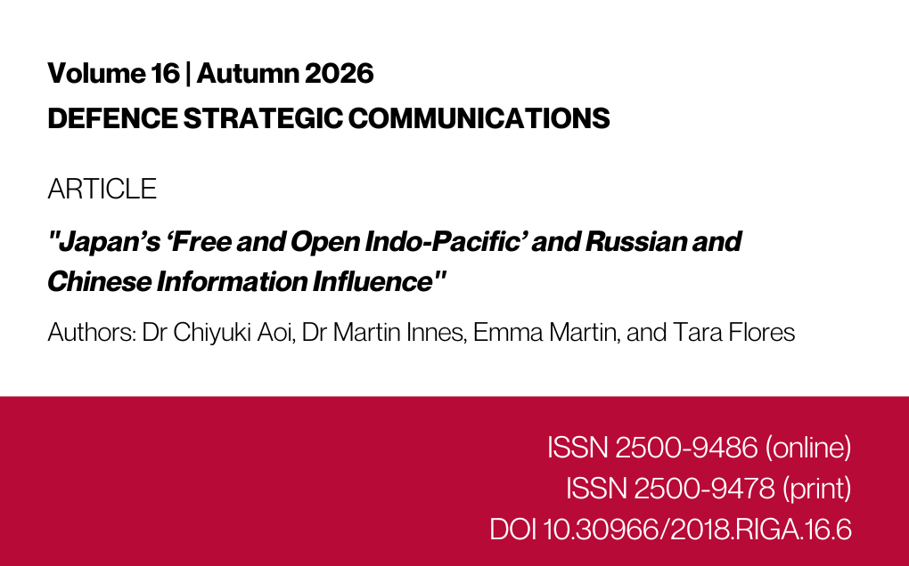 Japan’s ‘Free and Open Indo-Pacific’ and Russian and Chinese Information Influence