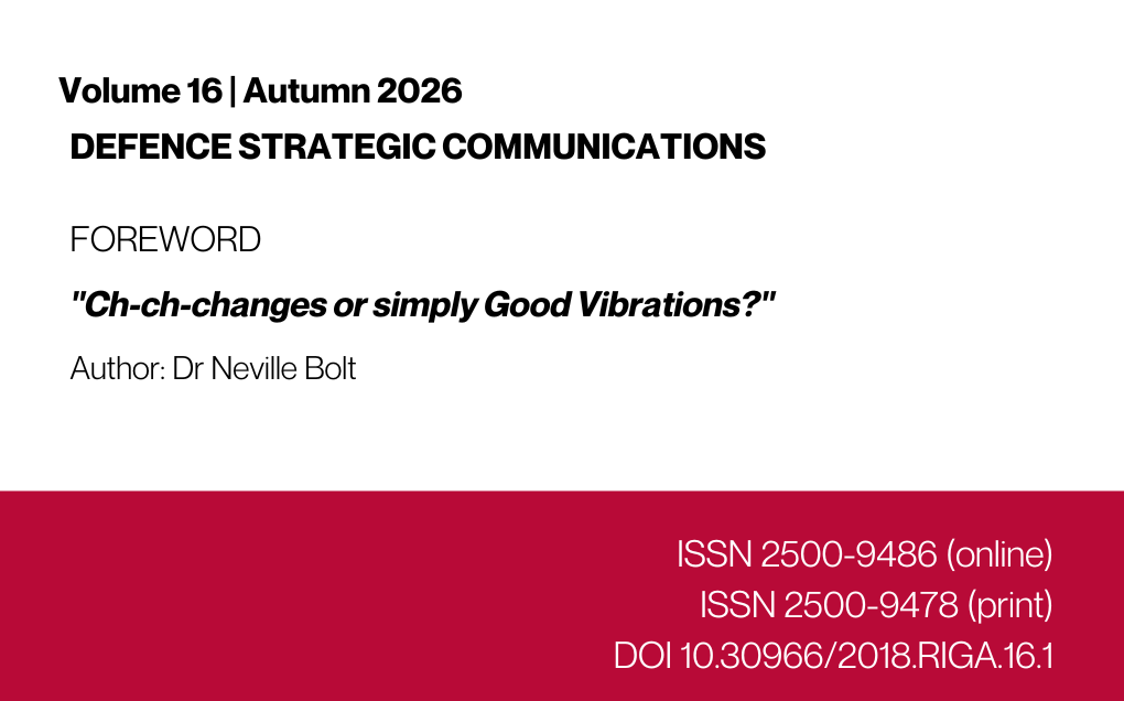 Ch-ch-changes or simply Good Vibrations?