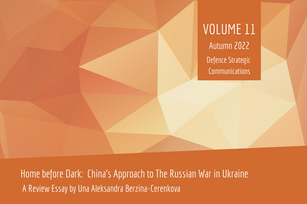 Home Before Dark: China’s Approach to The Russian War in Ukraine