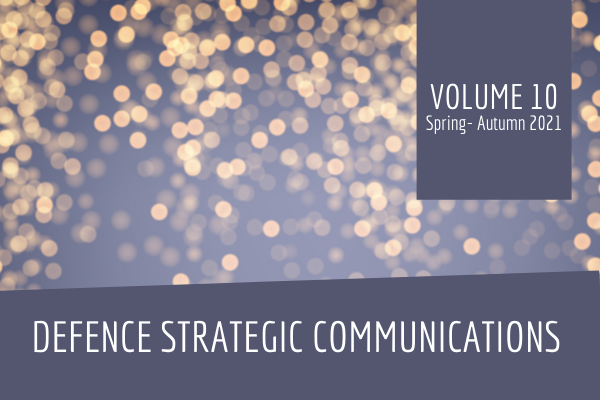 Academic journal “Defence Strategic Communications” Volume 10