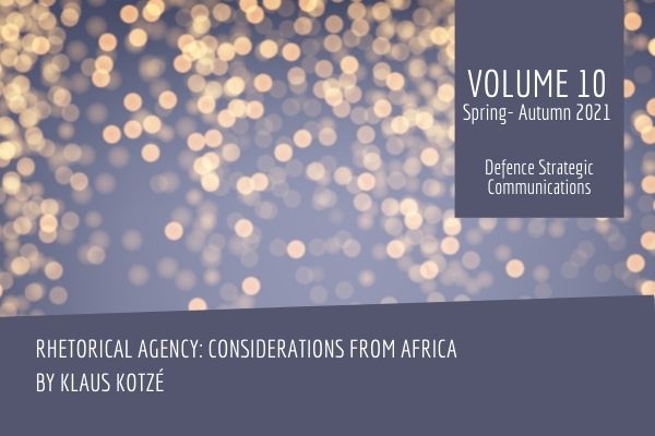 Rhetorical Agency: Considerations from Africa