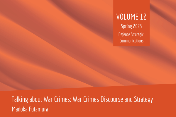 Talking about War Crimes: War Crimes Discourse and Strategy