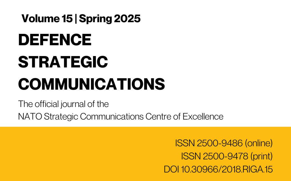 Defence Strategic Communications | Volume 15, Spring 2025